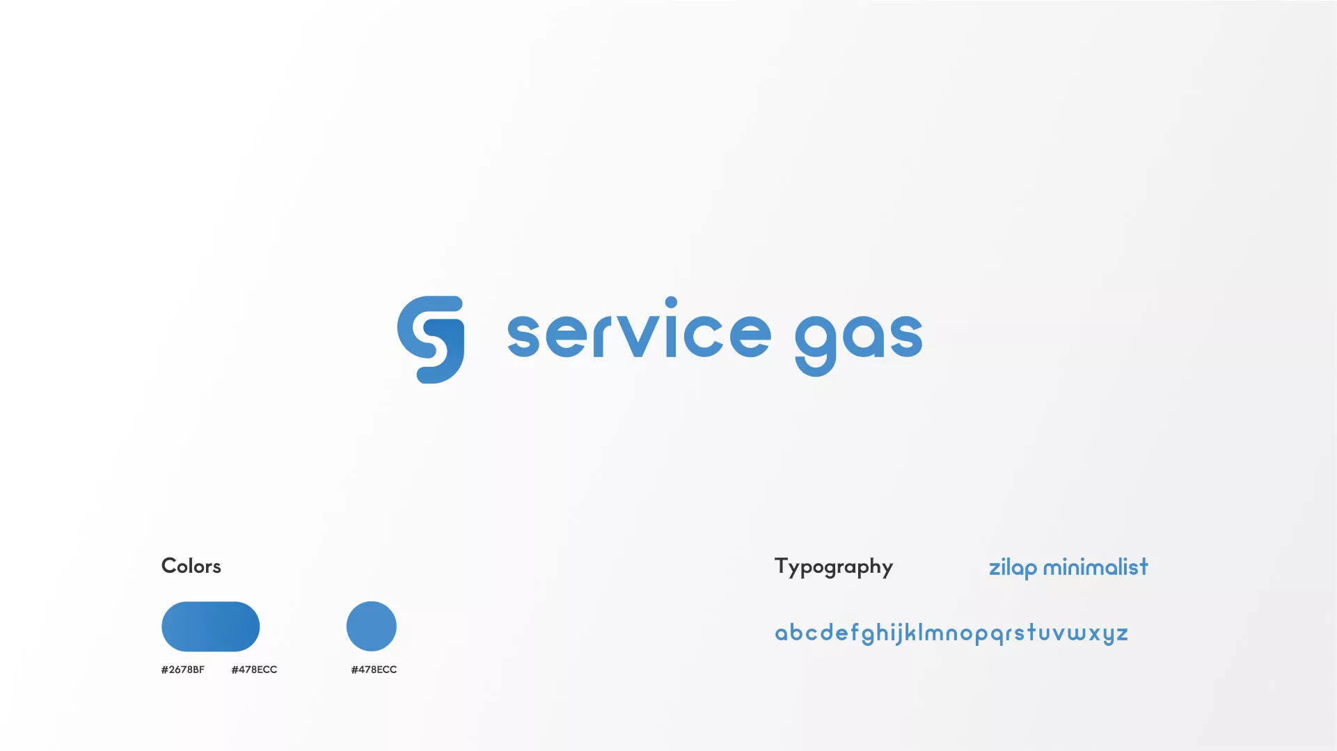 Разработка логотипа газовой компании «Сервис газ» в Перевозе