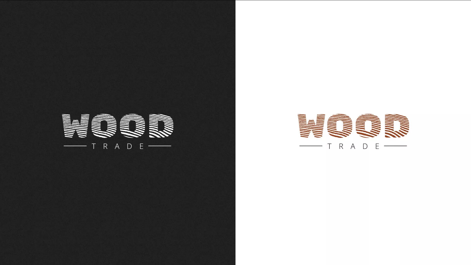 Разработка логотипа для компании «Wood Trade» в Перевозе