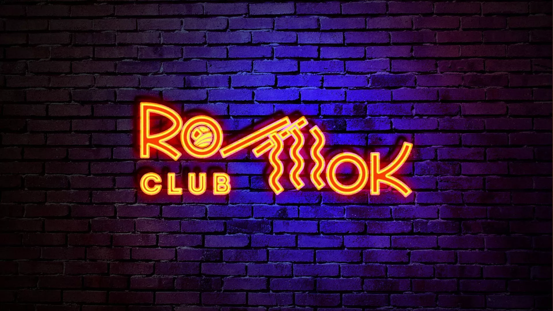 Разработка интерьерной вывески суши-бара «Roll Wok Club» в Перевозе