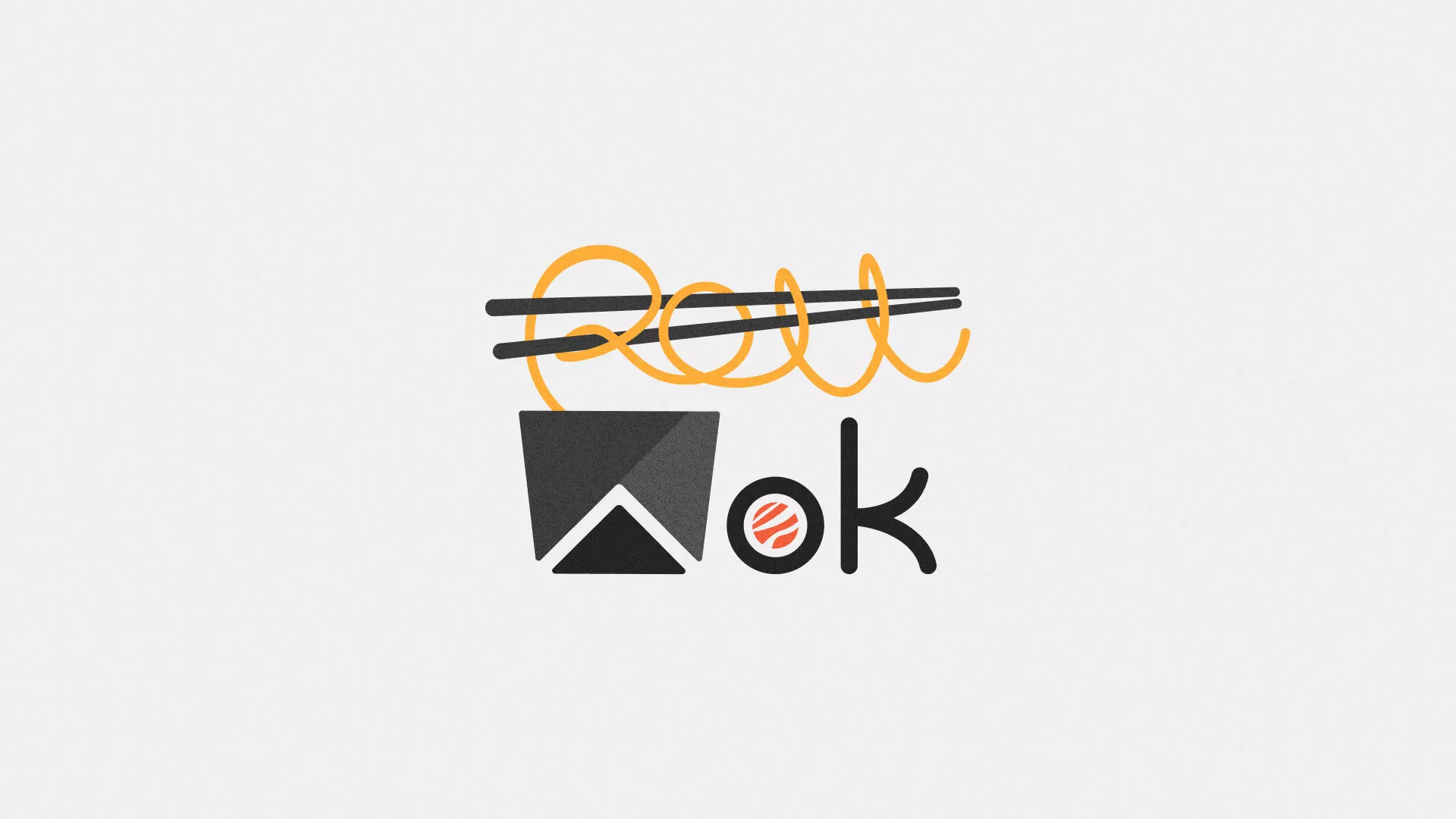 Разработка логотипа в Перевозе для суши-бара «Roll Wok Club» Разработка логотипа в Перевозе для суши-бара «Roll Wok Club»