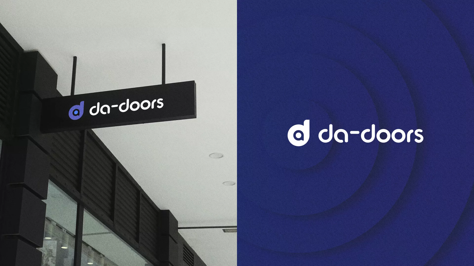 Разработка логотипа компании по продаже дверей в Перевозе